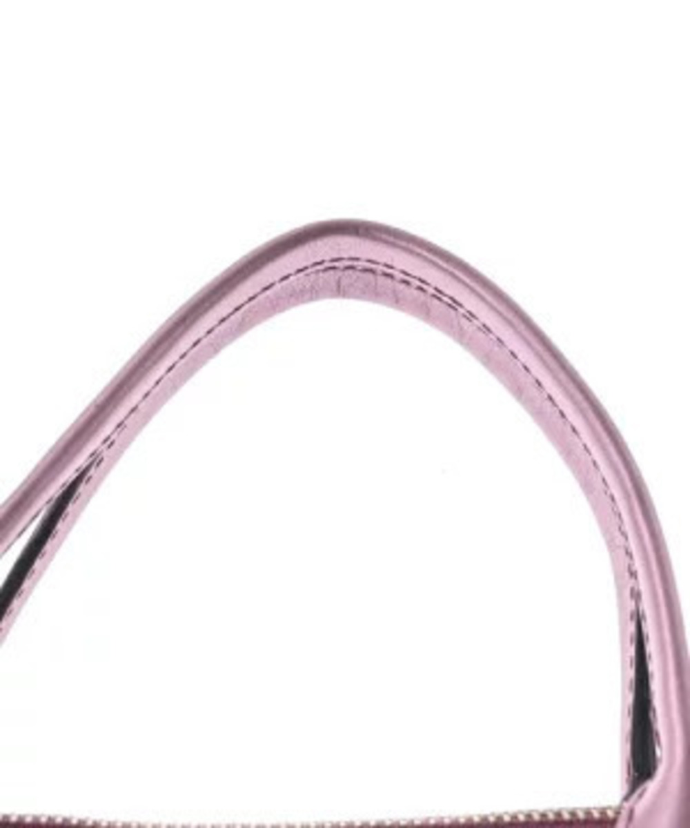 Gucci GG Canvas Heart Bit satchel beige monogram metallic pink leather - Picture 7 of 10